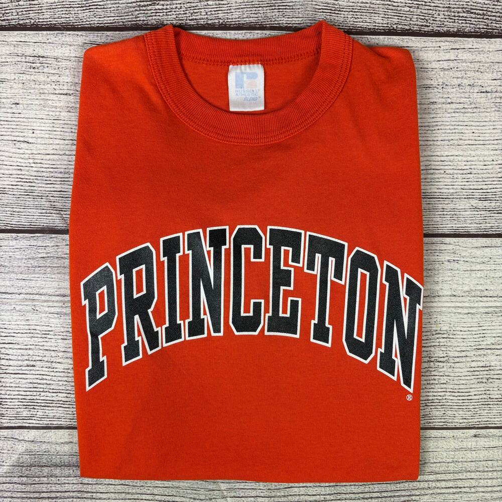 Vintage 1990s Princeton Russell Athletic College T-shirt